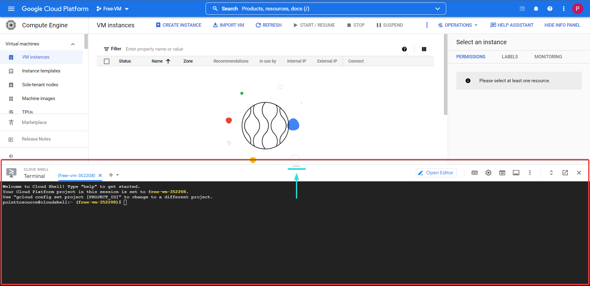 gcp setup 9